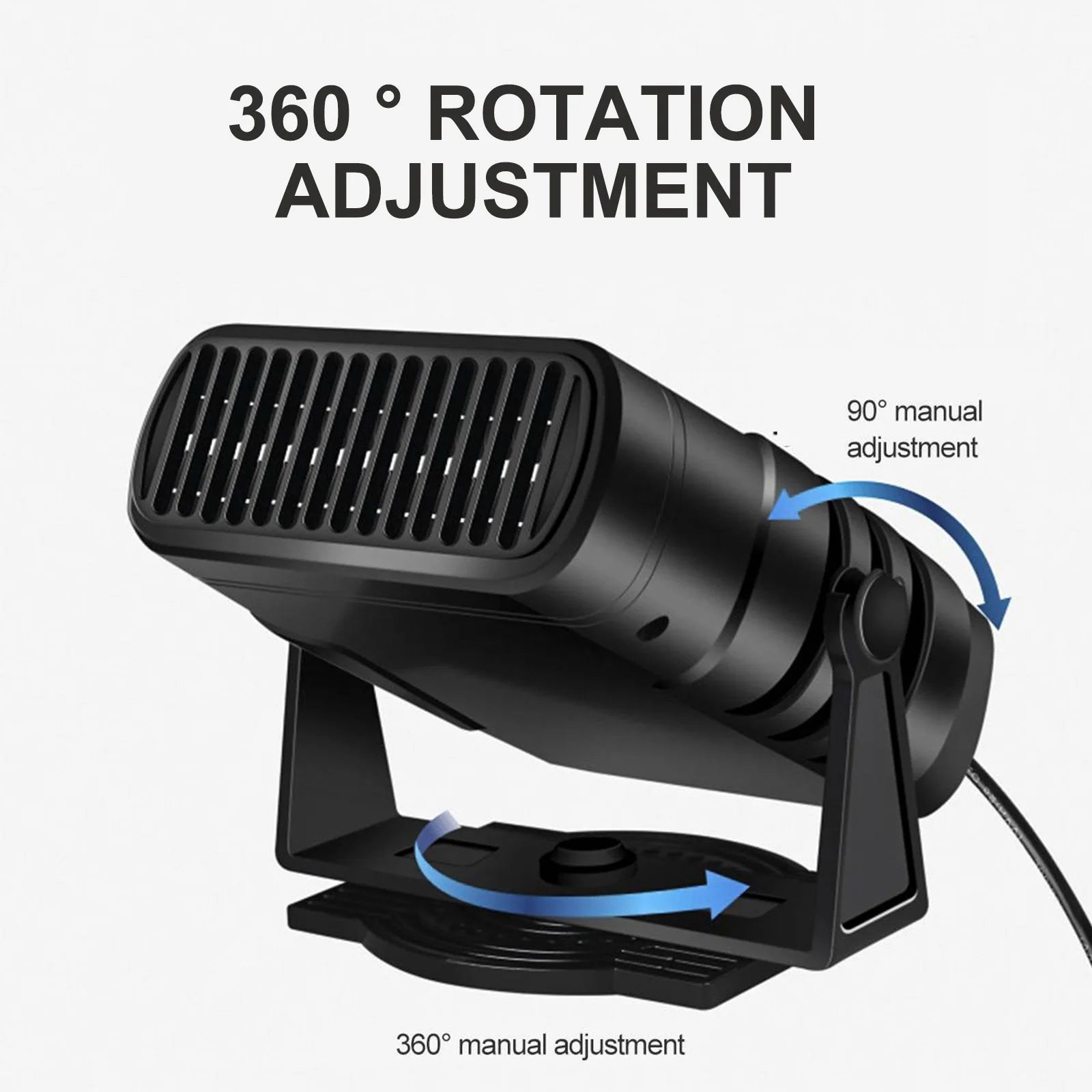 Car Heater 12V/24V 120W 200W Portable Auto Heater 2 in 1 Electric Cooling Heating Fan Auto Windshield Defroster Demister Heater