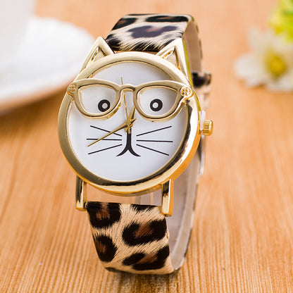 Cartoon Kitty Watch