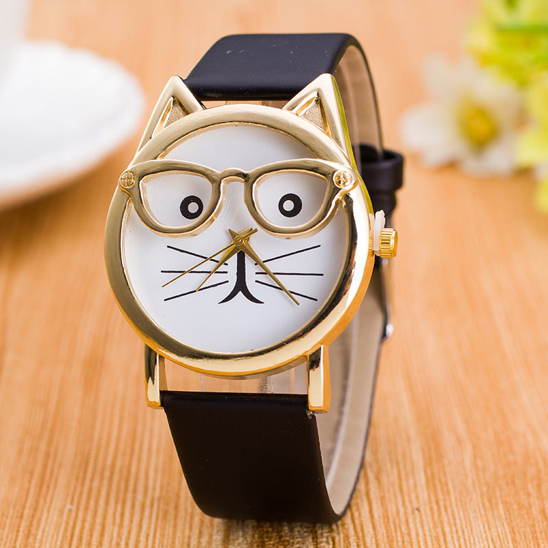 Cartoon Kitty Watch