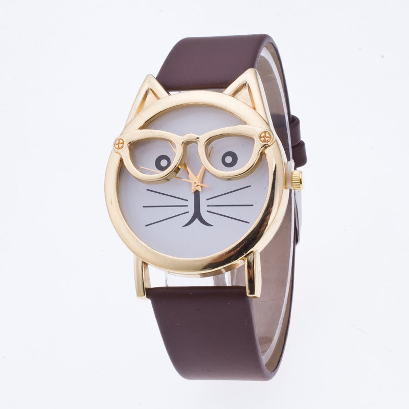 Cartoon Kitty Watch