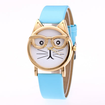 Cartoon Kitty Watch