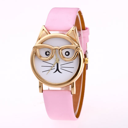 Cartoon Kitty Watch