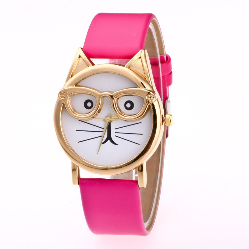 Cartoon Kitty Watch