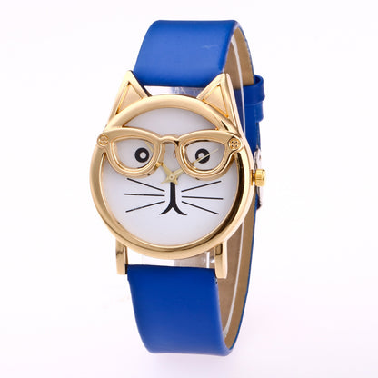 Cartoon Kitty Watch