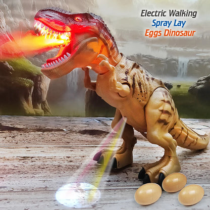 Mechanical  Walking, Spraying, & Lays Eggs With Light Sound Dinosaurs