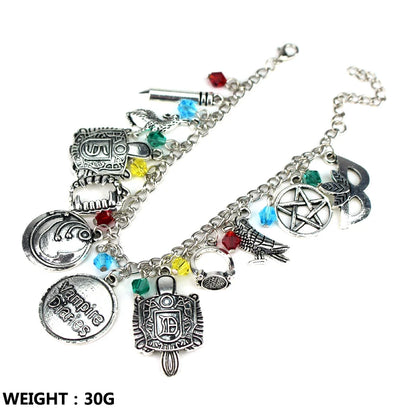 TV The Vampire Diaries Pendants Bangle Bracelet