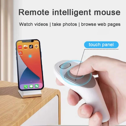 Mini Wireless Bluetooth Mouse Remote Control Rechargeable Type-C