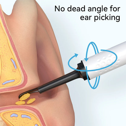 3.5mm Intelligent Visual Ear Pick, Portable,  Luminous w. HD Otoscope