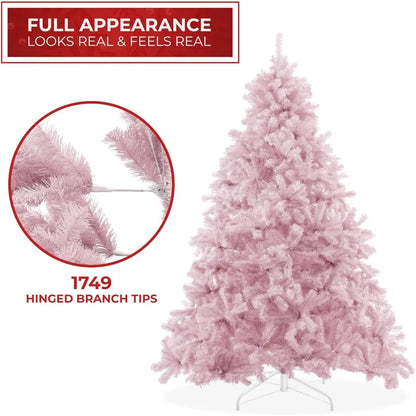 Pink Spruce Artificial Holiday Christmas Tree