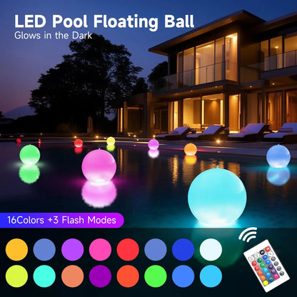 2PCS Floating Pool Lights,40"