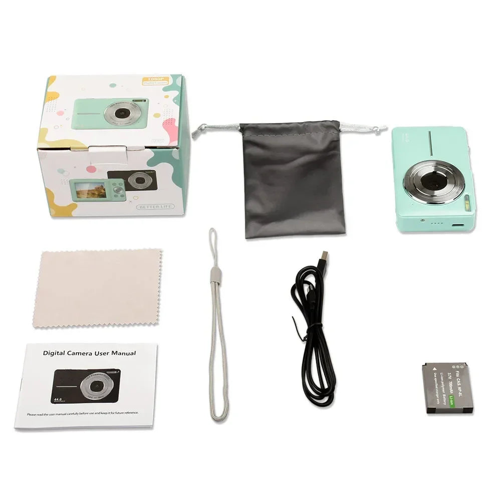 Mini Digital Camera For Children, Student, Boys, And Girls (Entry-level Camera)