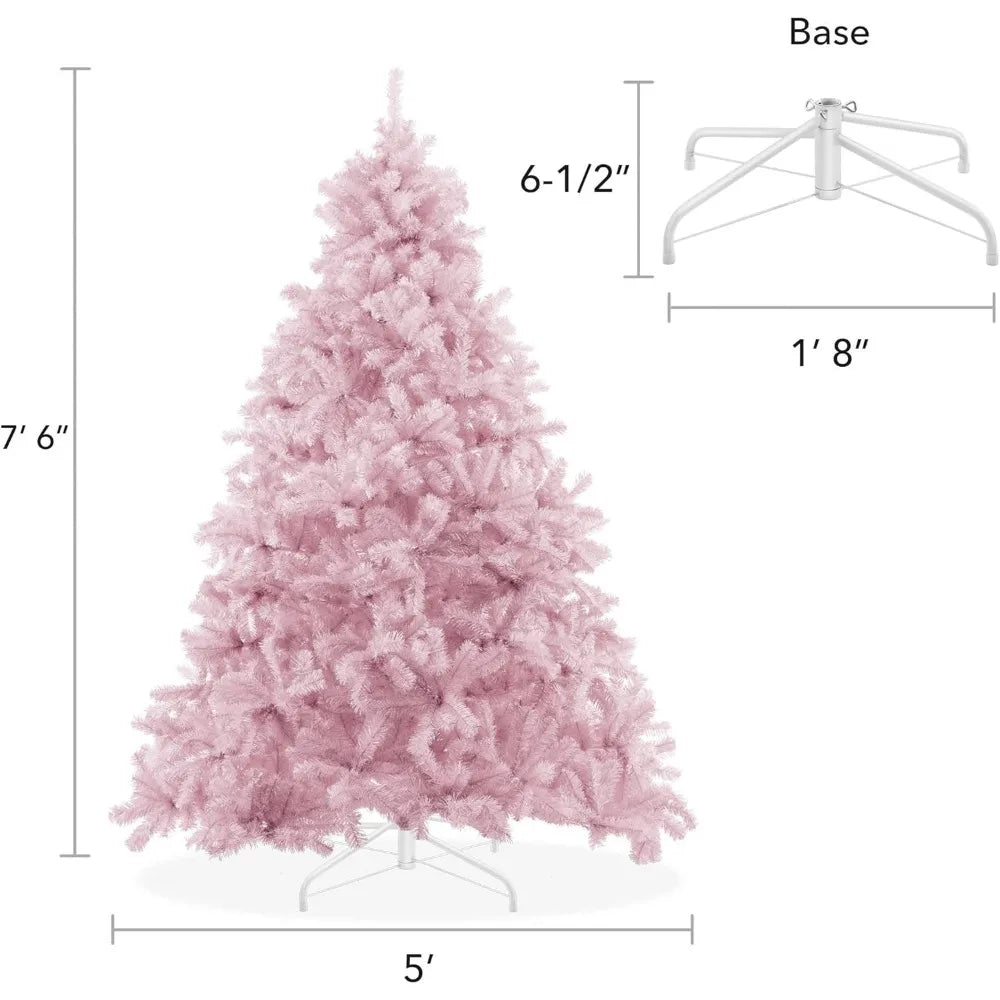 Pink Spruce Artificial Holiday Christmas Tree