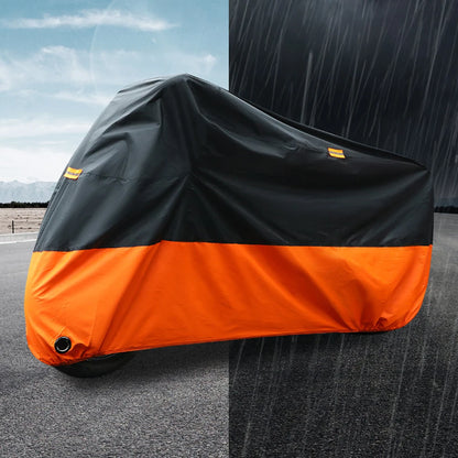 Thick 190T Motorcycle Waterproof Cover Universal Outdoor Uv Protective Cover