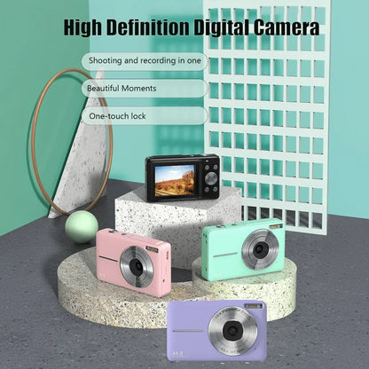 Mini Digital Camera For Children, Student, Boys, And Girls (Entry-level Camera)