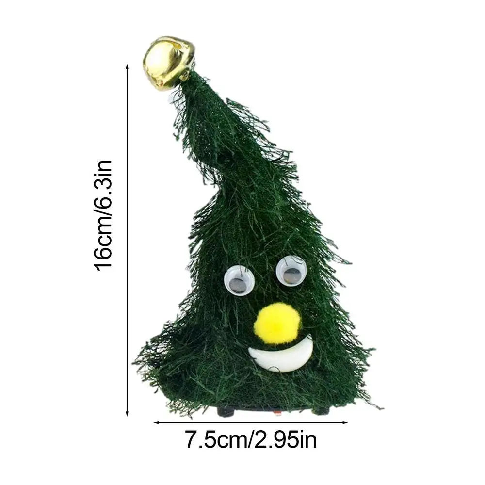 Singing Dancing Santa Hat Electric Animated Music Ornament