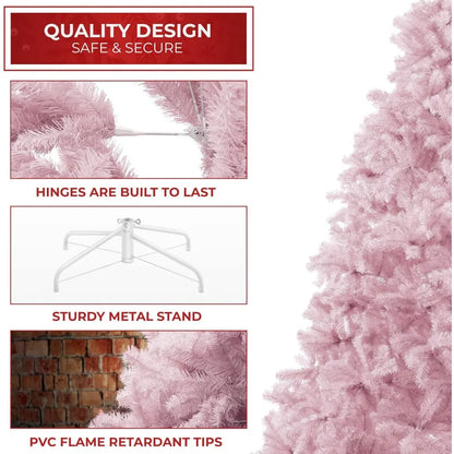 Pink Spruce Artificial Holiday Christmas Tree