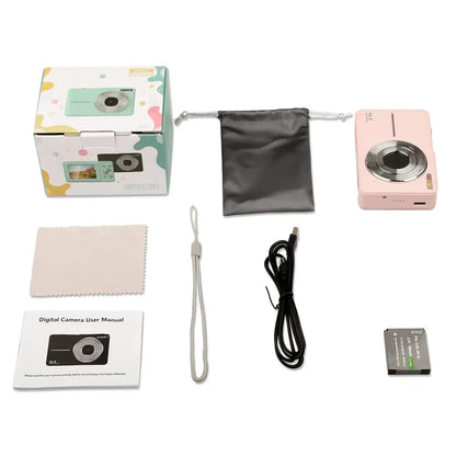 Mini Digital Camera For Children, Student, Boys, And Girls (Entry-level Camera)