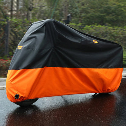 Thick 190T Motorcycle Waterproof Cover Universal Outdoor Uv Protective Cover