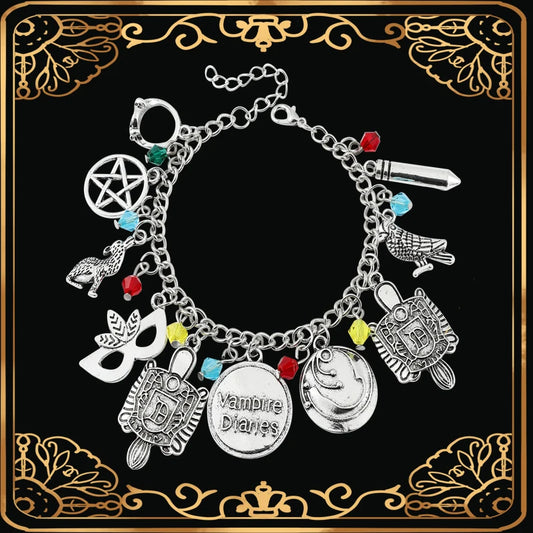 TV The Vampire Diaries Pendants Bangle Bracelet