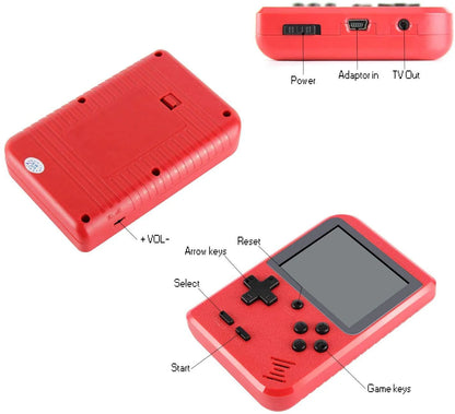 Portable Game Pad with 400 Games Included + Additional Player Controller